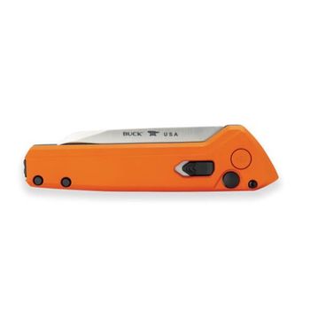 BU0838ORS Automatikmesser Buck Deploy Orange Wharncliffe