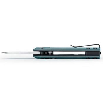 0839.BLS Automatikmesser Buck mini Deploy Blau Wharncliffe