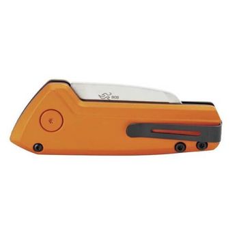 0839.ORS Couteau automatique Buck mini Deploy Orange Wharncliffe