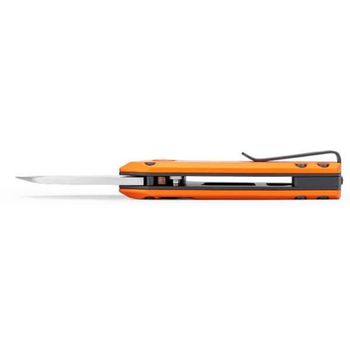 0839.ORS Couteau automatique Buck mini Deploy Orange Wharncliffe