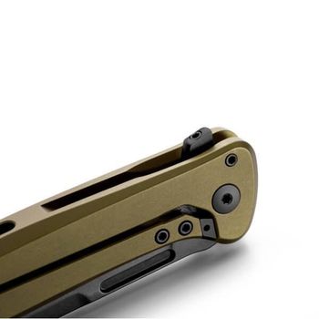 SK01A.GB Lionsteel Klappmesser "Skinny" Aluminium und Micarta grün