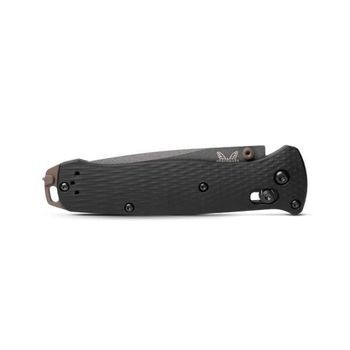 BEN537SGY-03 Benchmade folding knife Bailout Storm Gray mixed blade