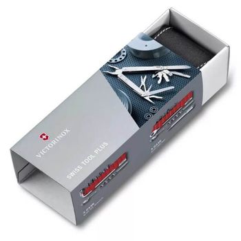 3.0339.L Victorinox Swisstool X and ratchet + leather case