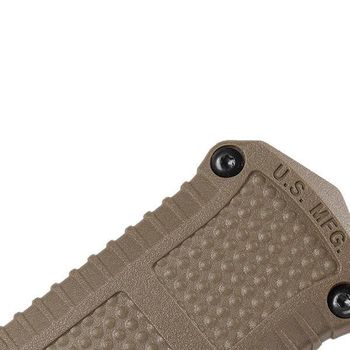 BEN3370SGY-1 Automatic Mixed Benchmade Claymore Knife Brown opening OTF