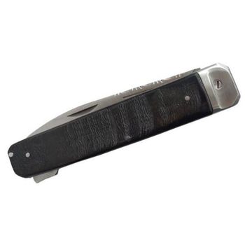 DC1981BUF Douris Chastel "Hallali Chasse" 1-piece buffalo skin pocket knife