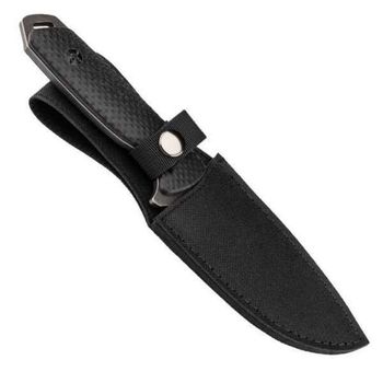 HE.55013 Herbertz Blackwash G10 dagger black/green