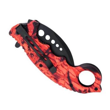 572513 Klappmesser Herbertz Karambit camo orange