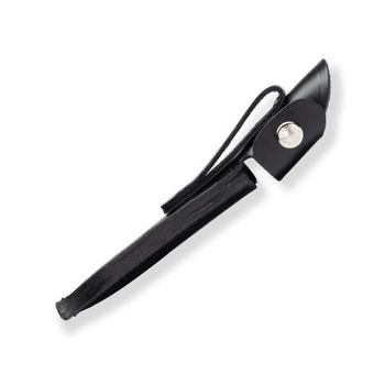 BU0117.GRS Buck hunting knife Brahma micarta green