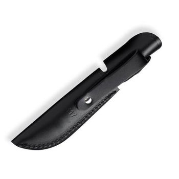 BU0117.GRS Buck hunting knife Brahma micarta green