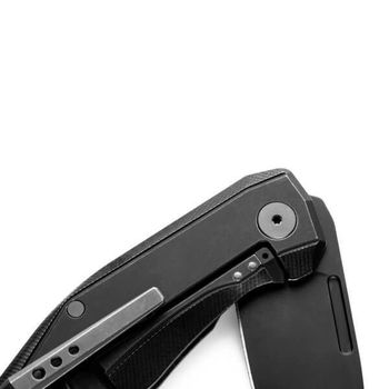 NA01.PH Lionsteel ‘Nano’ folding knife carbon fibre violet and titanium