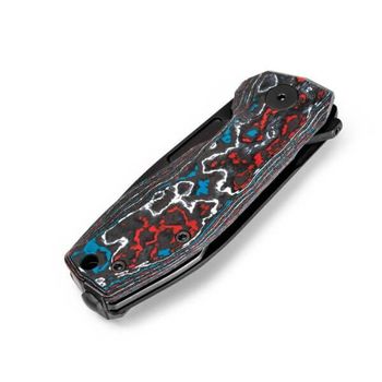 NA01.NB Lionsteel Klappmesser „Nano“ Multicolor Kohlefaser/Titan