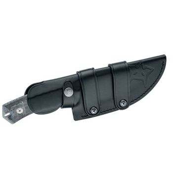 FX.616MB Fox ‘OXYLOS’ Bushcraft fixed knife with micarta handle