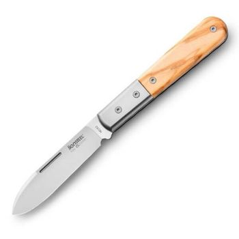 CK0111.UL Lionsteel Klappmesser „Roundhead Barlow“ Olivenholz