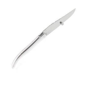 2832 Laguiole Klappmesser von Le Fidèle Alu glänzend