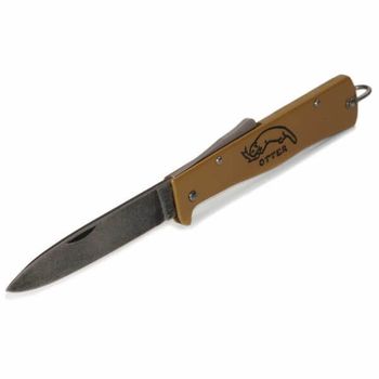 10226.RG Folding knife OTTER ‘Mercator’ series sand carbon