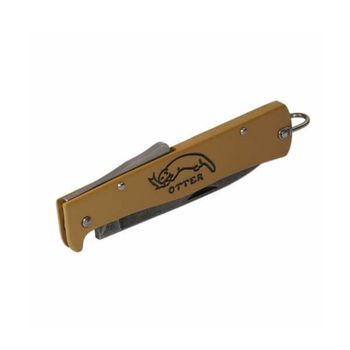 10226.RG Folding knife OTTER ‘Mercator’ series sand carbon
