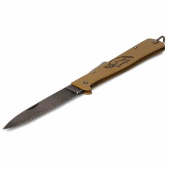 10226.RG Folding knife OTTER ‘Mercator’ series sand carbon