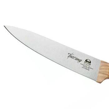 2C.750.10OL Due Cigni paring knife 10 cm blade ‘Tuscany’ olive wood