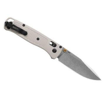 BEN535-12 Benchmade Bugout Grivory folding knife cream coloured