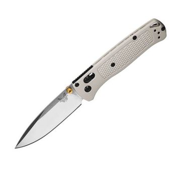BEN535-12 Benchmade Bugout Grivory folding knife cream coloured