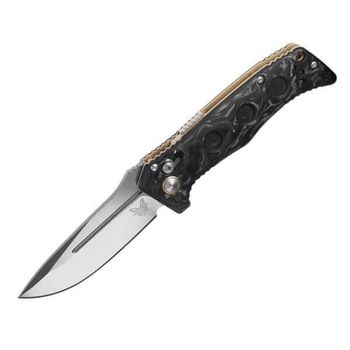 BEN2730-03 Benchmade Mini Adamas marbled carbon automatic knife