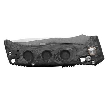 BEN2730-03 Benchmade Mini Adamas marbled carbon automatic knife