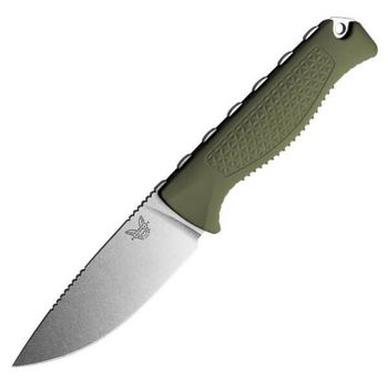 BEN15006-01 Couteau de chasse fixe Benchmade Steep Country vert