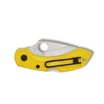 SPYC28PYL2 Couteau de poche Spyderco Dragonfly 2 Salt jaune