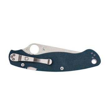 C36GPCBL2 Spyderco Military 2 folding knife blue