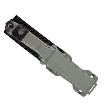 GER009260 Gerber Strongarm Camp Green fixed bushcraft knife