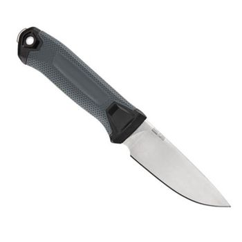 GER009218 Gerber Strongarm Camp Grey fixed bushcraft knife