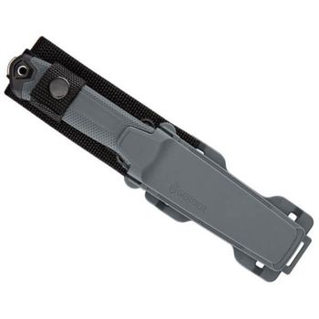 GER009218 Gerber Strongarm Camp Grey fixed bushcraft knife