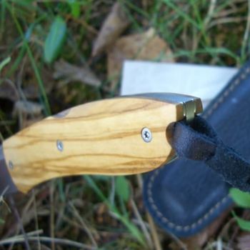 LS-8800.ST Couteau pliant Lionsteel Classic Opera manche Santos