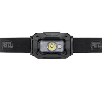 E069BA00 Petzl ‘Aria 1’ black or camo headlamp for hunting and fishing