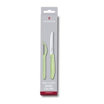 6.7116.21L jeu de 2 pièces Victorinox Swiss Classic en vert ou rouge
