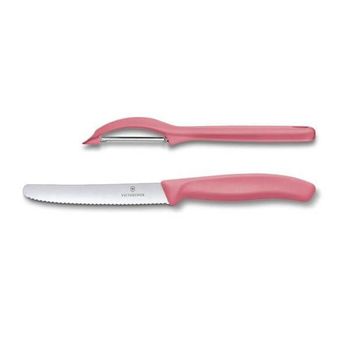 6.7116.21L jeu de 2 pièces Victorinox Swiss Classic en vert ou rouge
