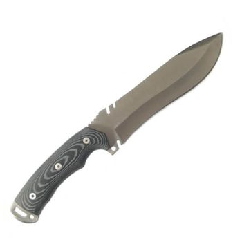 CUD299B Feststehendes Survival-Messer Cudeman Beret grün span