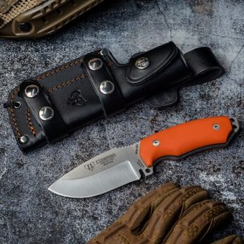 CUD115J Couteau fixe tactique Cudeman Mini Béret vert