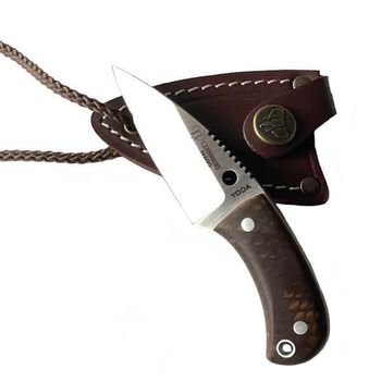 CUD200JM Cudeman Yoda fixed neck knife