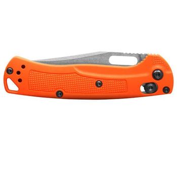 BEN15533 Benchmade Mini Taggedout folding knife orange