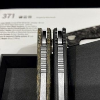 371.G10N Klappmesser Maserin „W2“ G10 schwarz