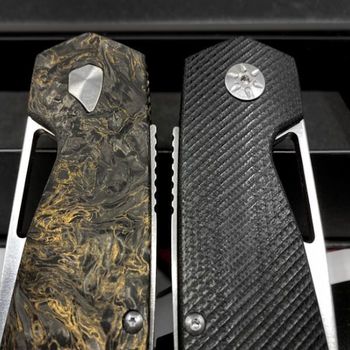 371.N Klappmesser Maserin „W2“ Kohlefaser