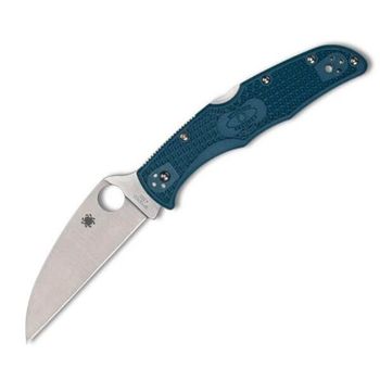 C10FPWK390 Spyderco Endura 4 Wharncliffe Taschenmesser blau