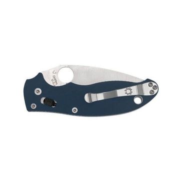 C101GPCBL2-Spyderco Manix 2 G10 blue pocket knife