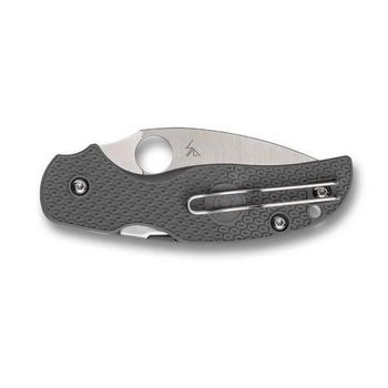 C123PGY Spyderco SAGE 5 Maxamet folding knife grey