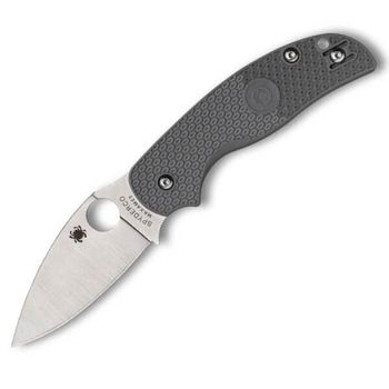 C123PGY Spyderco SAGE 5 Maxamet folding knife grey