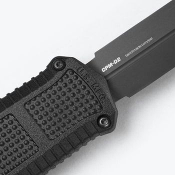 BEN3375GY Benchmade Mini Claymore Automatic Knife Black opening OTF