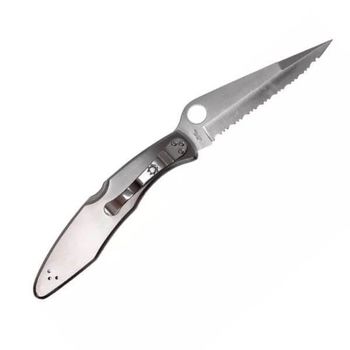 SPY C07S Spyderco Police pocket knife with teeth