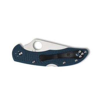 SPY C11FSK390 Klappmesser mit Verzahnung Spyderco Delica 4 K390 blau