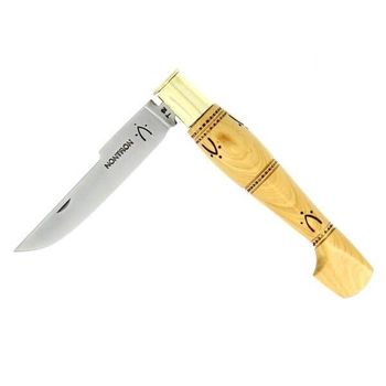 Nontron folding knife 25K with sabot handle